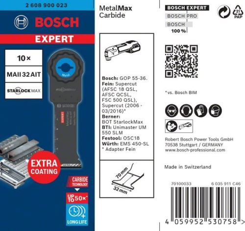 BOSCH EXPERT STARLOCKMAX MAII32AIT, 10ks 2608900023