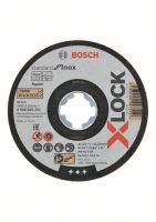 BOSCH X-LOCK Plochý rezací kotúč Standard for Inox systému 115×1×22,23 mm 115 x 1 x 22.23 mm 2608619261