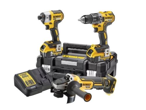 Dewalt Akumulátorové stroje v sade (DCD796 +DCF887 + DCG405) DCK324T2