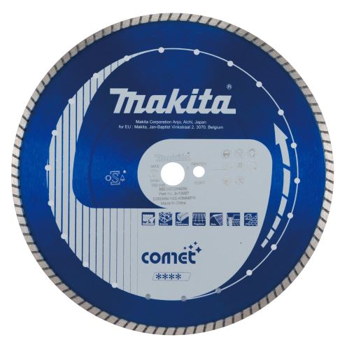 MAKITA kotúč rezný diamantový Comet Turbo 350x25.4 mm B-13057