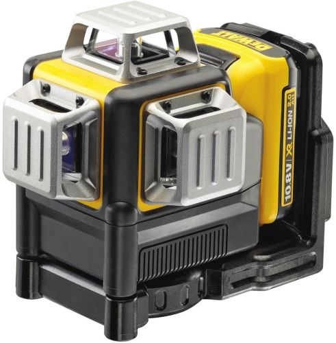 DeWALT Krížový laser, 3 x 360° červený lúč DCE089D1R