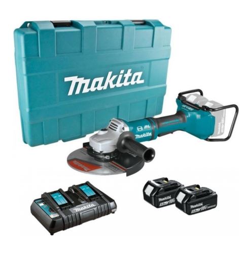 Makita Aku uhlová brúska 230mm Li-ion LXT 2x18V/5,0Ah DGA900PT2