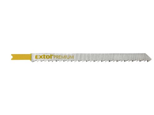 EXTOL PREMIUM plátky do priamočiarej píly 5ks, 126x4,0mm, HCS 8805512