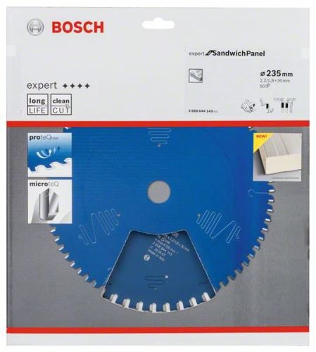 BOSCH Pílový kotúč Expert for Sandwich Panel 235 x 30 x 2,2 mm, 50 2608644143