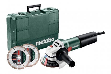 Metabo WQ 1100-125 Set (610035510) Uhlová brúska