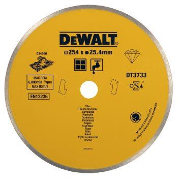 DeWALT DIA kotúč na keramické obklady, 254 mm (pre D24000) DT3733