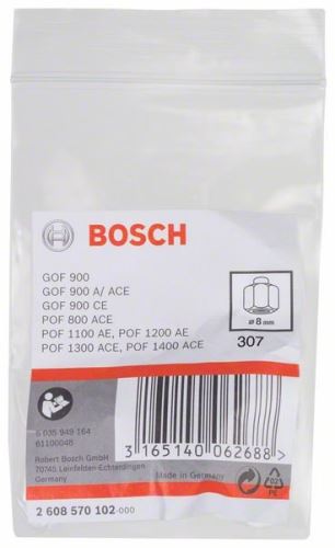 BOSCH Klieštinové upínacie puzdro Priemer = 8 mm 2608570102