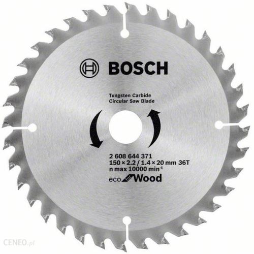 BOSCH Pílový kotúč Eco for Wood 150x2.2/1.4x20 36T 2608644371