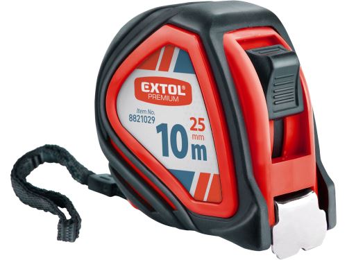 EXTOL PREMIUM Meter zvinovací, 10m, š. 25mm