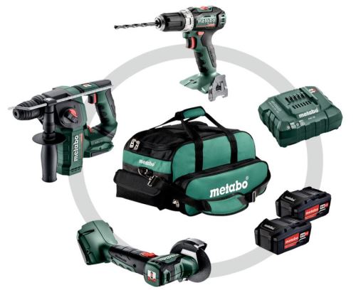 Metabo COMBO SET 3.1.1 18 V Akumulátorové stroje v sade 691174000