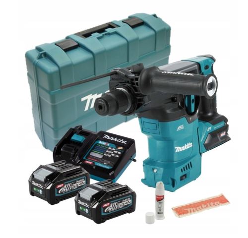 Makita Aku kladivo s AWS Li-ion XGT 40V/4,0Ah, kufor HR008GM203