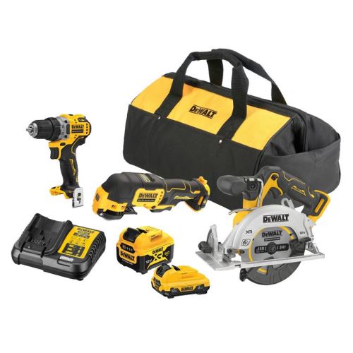 DeWALT Sada stroja 12V , 3-bal DCK317P1D1