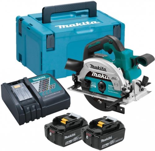 Makita Aku bezuhlíková okružná píla Li-ion LXT 18V/5,0Ah DHS660RTJ