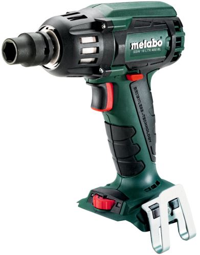 METABO Akumulátorový rázový uťahovák SSW 18 LTX 400 BL bez batérie 602205890