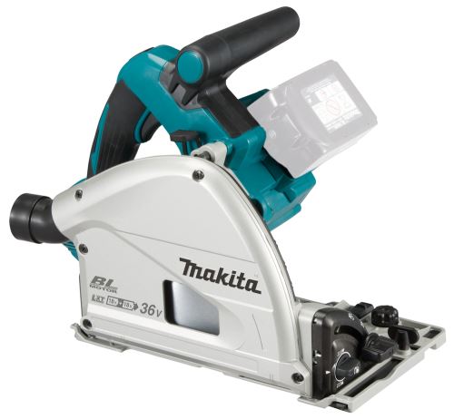 MAKITA Aku ponorná píla s AWS 165 mm Li-ion 2x18V, bez aku Z DSP601ZJU