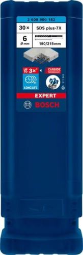 BOSCH EXPERT vrták SDS plus-7X, 6x150x215 30ks 2608900182