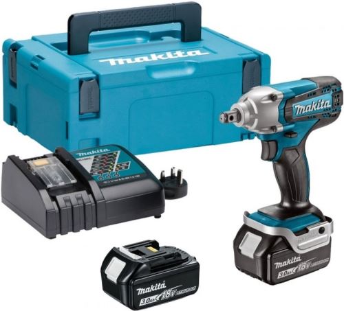 Makita Aku rázový uťahovač 1/2" Li-ion LXT 18V/3,0Ah DTW190RFJ