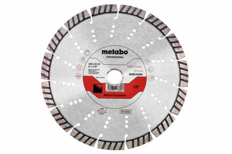 Metabo DIAMANTOVÝ REZNÝ KOTÚČ 230X22,23MM, "CP", BETÓN "PROFESIONÁL" 628574000