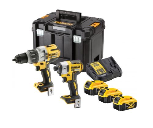 Dewalt Kombinovaná sada DCD996 + DCF887, nabíjačka, TSTAK DCK276P3T