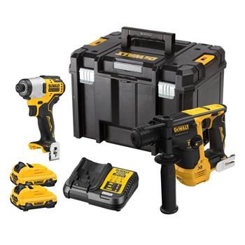 DeWALT 12V Aku kompaktná sada náradia, 2x Aku, TSTAK DCK2104L2T