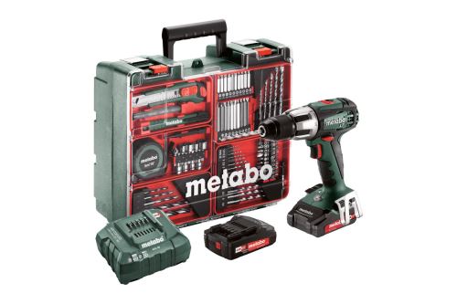 METABO Aku príklepová vŕtačka SB 18 LT MD 2x2,0 Ah 1-13m  - 602103600