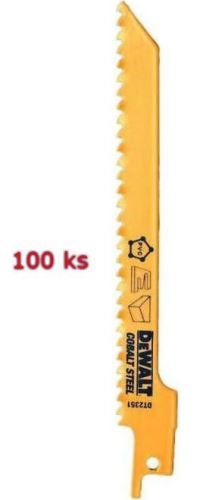 DEWALT Demolačné plátok na drevo, 228mm, 100 ks DT2320