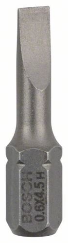 BOSCH Skrutkovací bit zvlášť tvrdý Extra-Hart S 0,6x4,5, 25 mm (3 ks) 2607001459