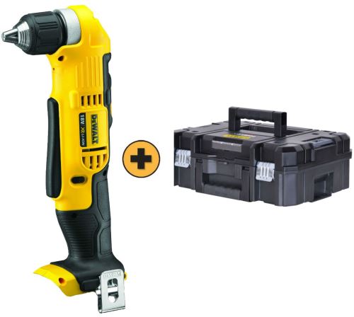 DeWALT Akumulátorová pravouhlá vŕtačka DCD740NT