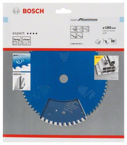 BOSCH Pílový kotúč Expert for Aluminium 180 x 30 x 2,6 mm, 56 2608644097