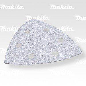 MAKITA papier brúsny suchý zips 94x94x94 mm 6 dier K60, 10 ks P-42690