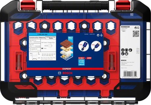 BOSCH EXPERT sada dieroviek Construction Mat.20-76,15ks 2608900489