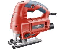 EXTOL PREMIUM Píla priamočiara s laserom a svetlom, 800W