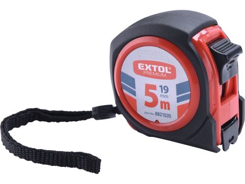 EXTOL PREMIUM Meter zvinovací COMPACT, 5m, š. 19mm