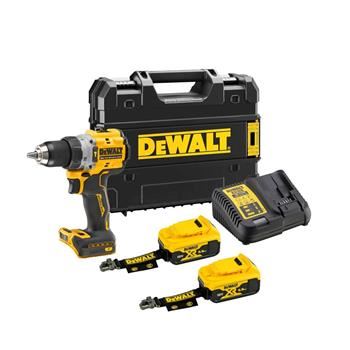 DeWALT 18V AKU vŕtačka 2x5Ah LR, nabíjačka, Tstak DCD805P2LRT