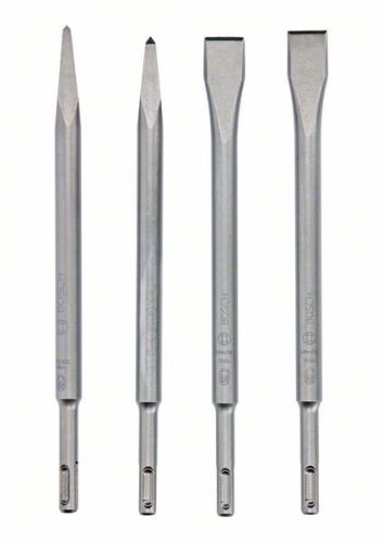 BOSCH Sada sekáčov SDS plus, 4 ks: 2 špicaté 250mm, 2 ploché 250mm 2607017516