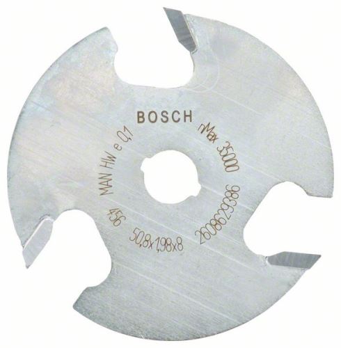 BOSCH Kotúčová fréza 8 mm, D1 50,8 mm, L 2 mm, G 8 mm 2608629386