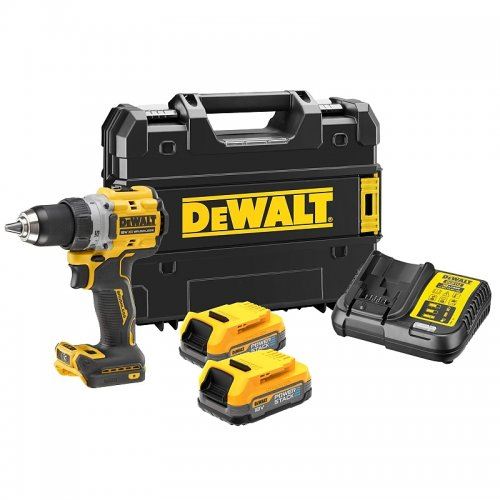 DeWalt Aku vŕtačka 18V 2x1,7Ah DeWALT POWERSTACK DCD800E2T