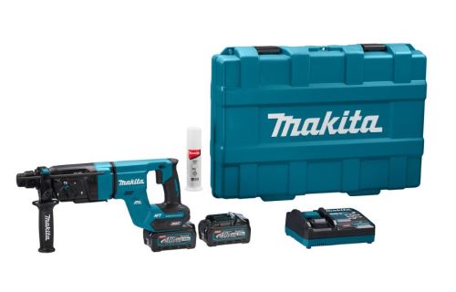 Makita Aku kladivo SDS-Plus Li-ion XGT 40V/4,0Ah, kufor HR007GM201