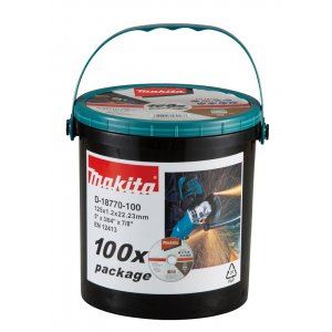 MAKITA kotúč rezný nerez 125x1.2x22.23 mm, 100 ks D-18770-100