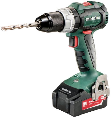 Aku vŕtačka METABO BS 18 LT BL 2x4,0 Ah - 602325500