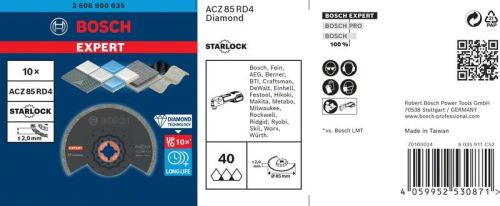 BOSCH EXPERT STARLOCK ACZ85RD4,10ks 2608900035