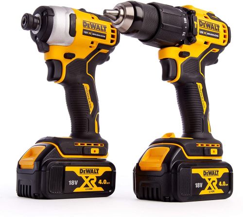 DeWALT Kombi vŕtačka + rázový unášač Twinpack DCK2062M2T