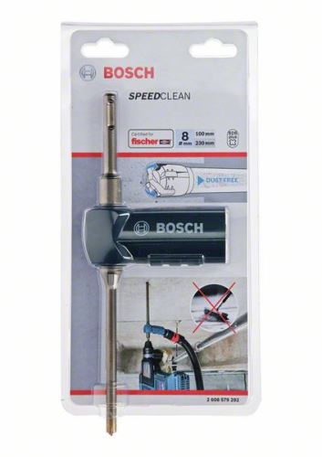 BOSCH Duté vrtáky s odsávaním SDS plus-9 Speed Clean 8 X 100 X 230 mm 2608579292