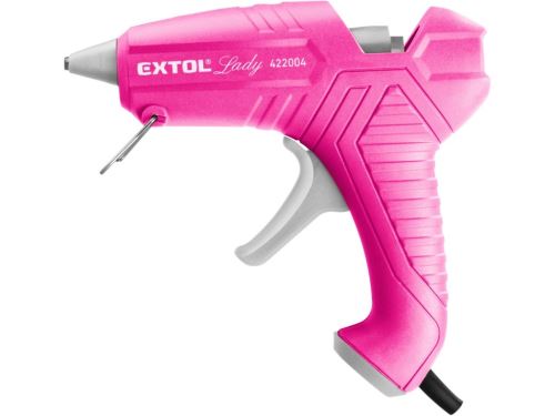 Extol Lady Pištoľ tavná lepiaca, Ø 11 mm, 40 W, ružová 422004