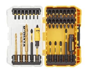 DeWALT Sada skrutkovacích bitov FLEXTORQ a vrtákov do kovu (35 ks) DT70741T