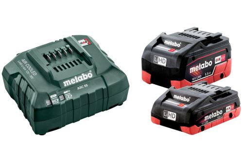 Metabo Základná sada LiHD 1 x 4,0 Ah + 1 x 5,5 Ah 685160000