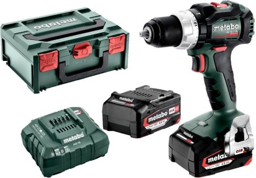 Aku vŕtačka METABO BS 18 LT BL 2x4,0 Ah - 602325500