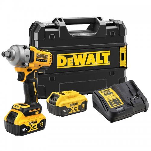 DeWALT Aku rázový uťahovač 18V 2x5,0Ah DCF891P2T