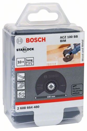 BOSCH RB – 10 ks ACZ 100 BB 100 mm 2608664480