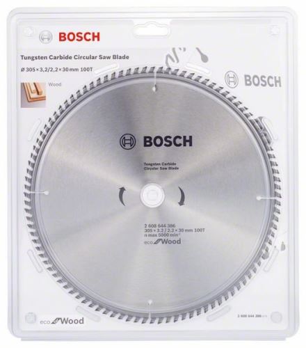 BOSCH Pílový kotúč Eco for Wood 254x3.0/2.0x30 40T 2608644383